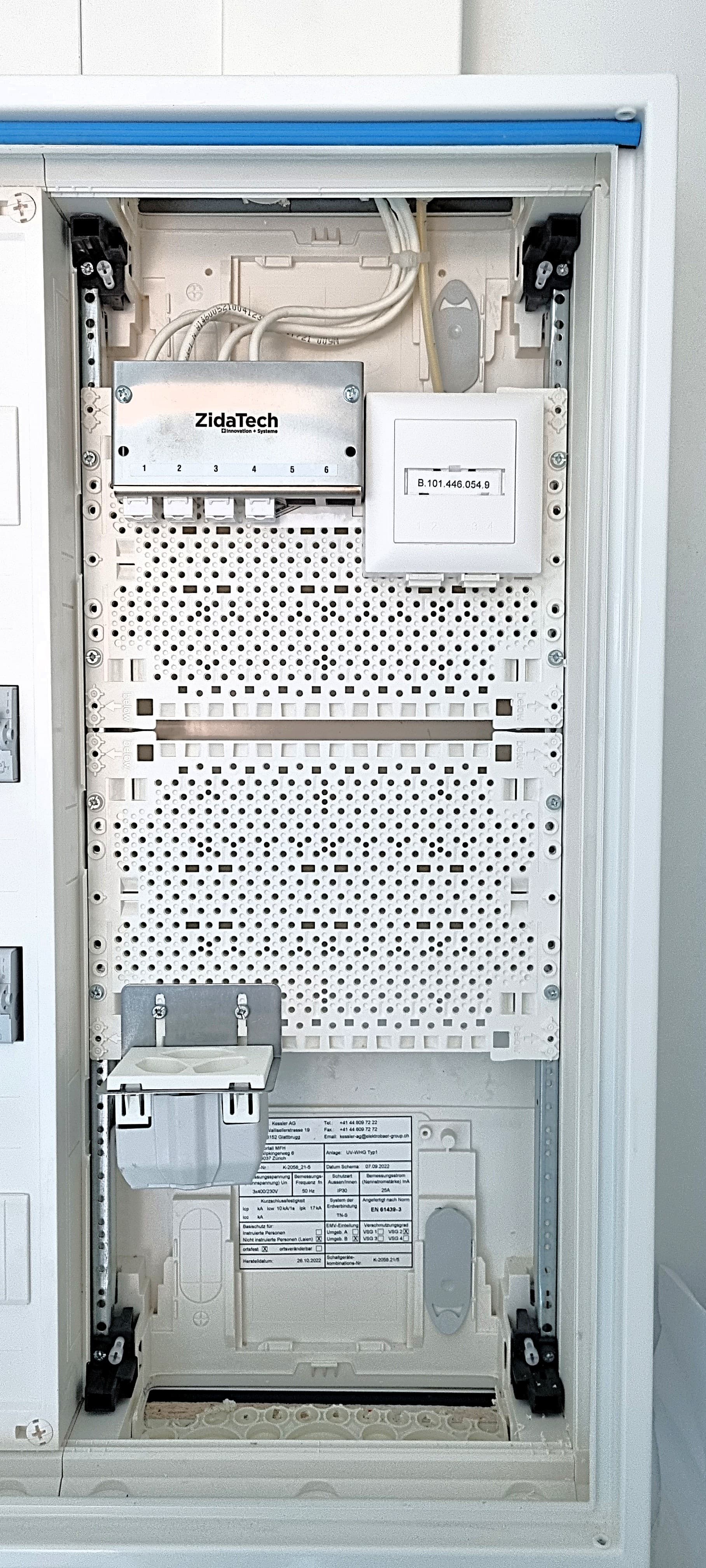 MM-Verteiler Installation