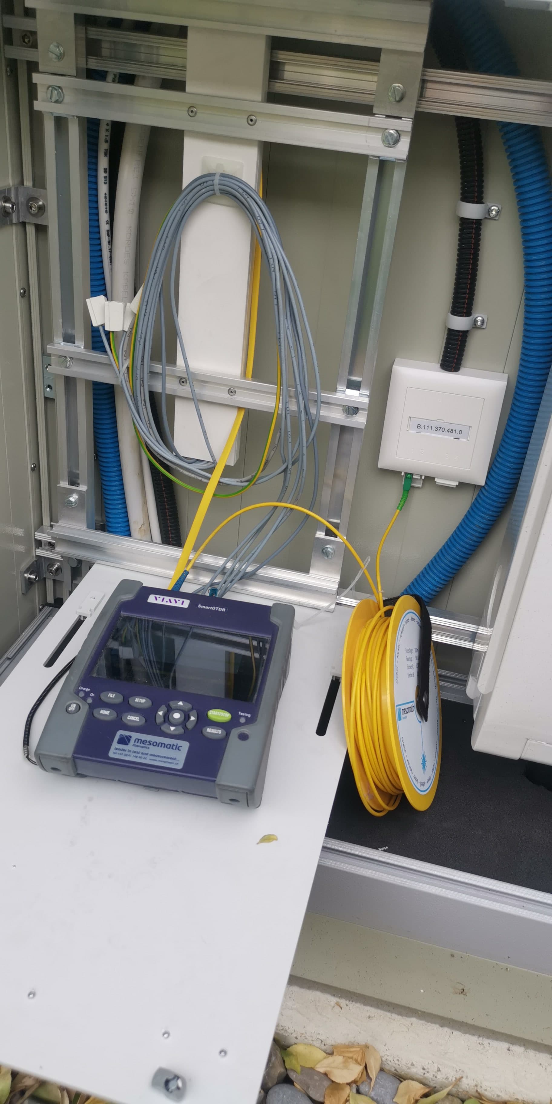 OTDR-Messung Smart Meter