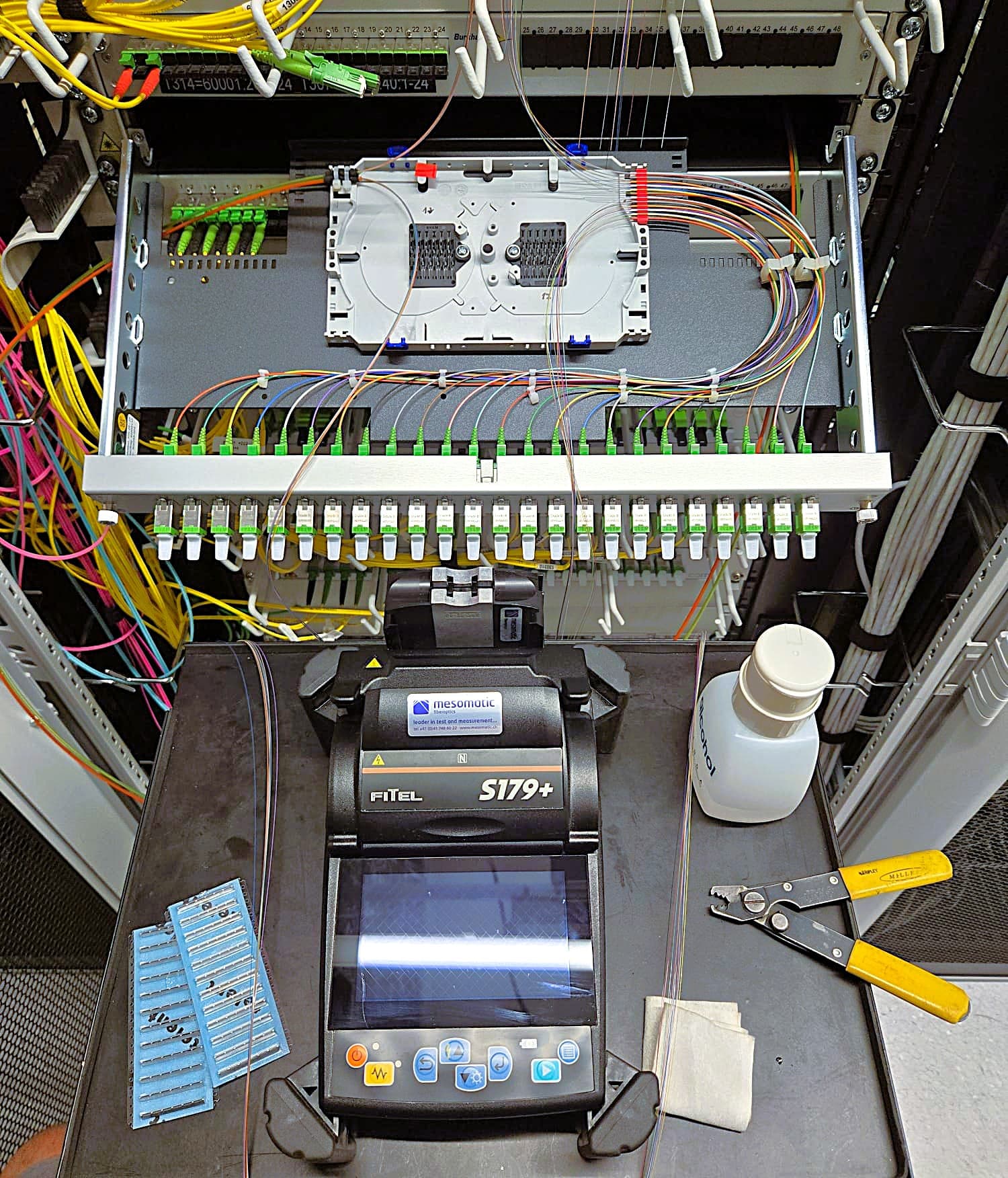 KEV-Spleissung Vorbereitung