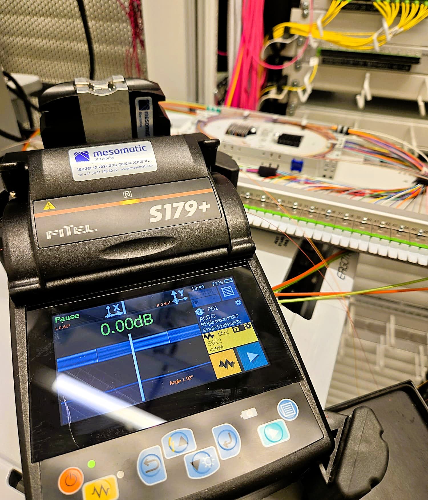 Glasfaser-Spleissung 0.00dB